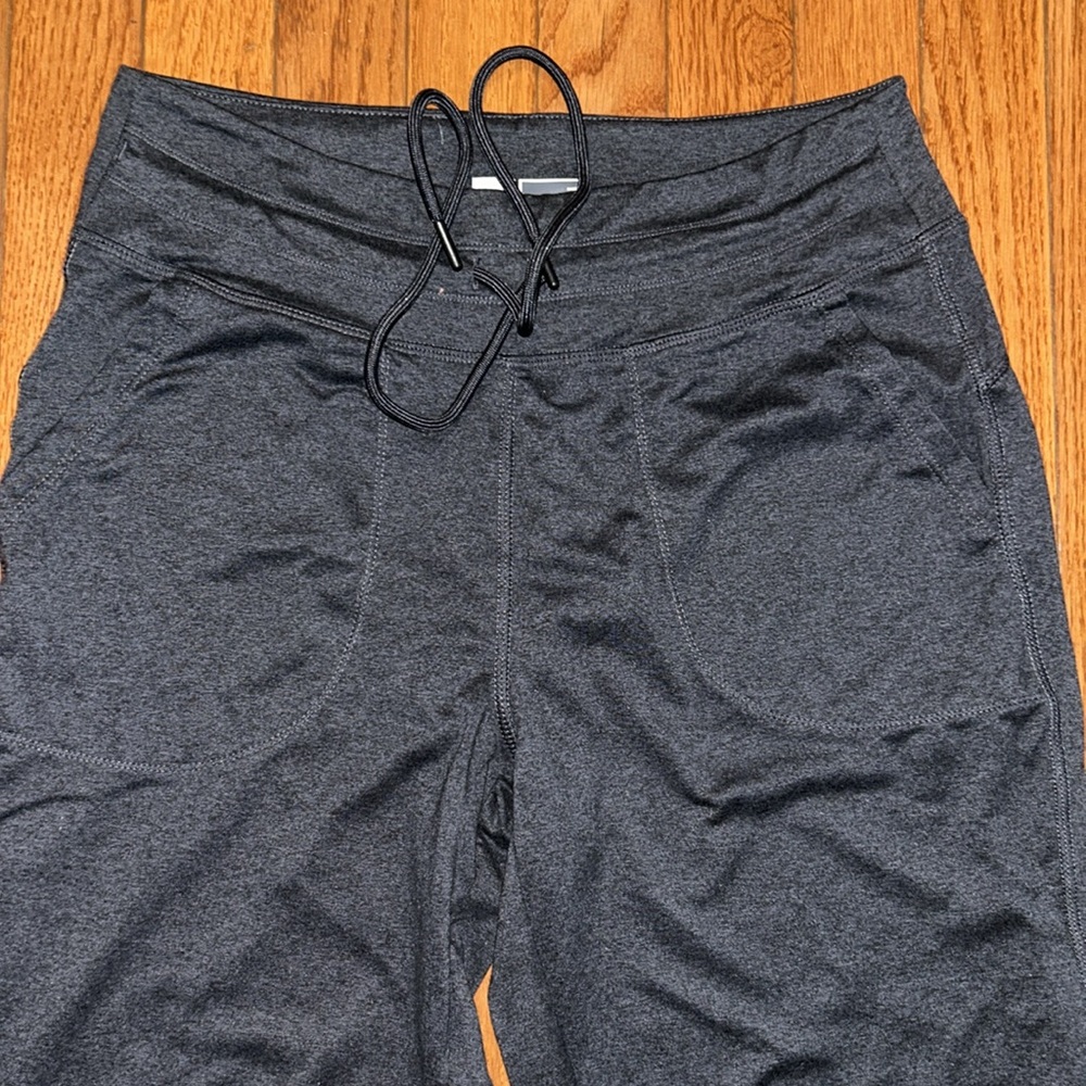 Lole Black Heather Jogger Pants Sz Small Like New - Picture 2 of 6
